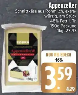 Edeka Edeka Genussmomente Appenzeller Angebot