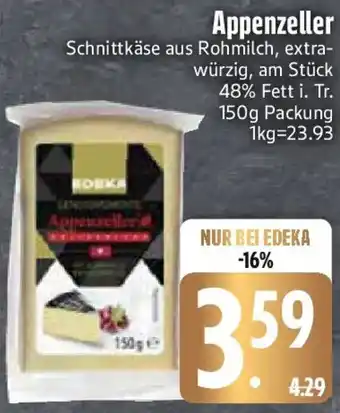 Edeka Edeka Genussmomente Appenzeller Angebot