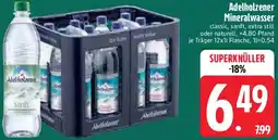 Edeka Adelholzener Mineralwasser Angebot