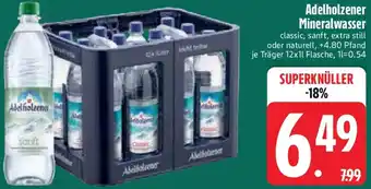 Edeka Adelholzener Mineralwasser Angebot