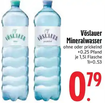 Edeka Vöslauer Mineralwasser Angebot