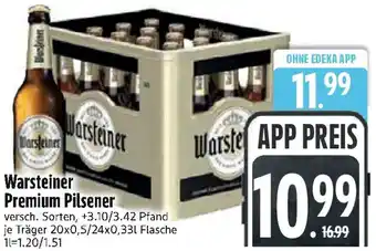 Edeka Warsteiner Premium Pilsener Angebot
