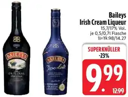 Edeka Baileys Irish Cream Liqueur Angebot