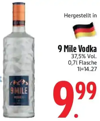 Edeka 9 Mile Vodka Angebot