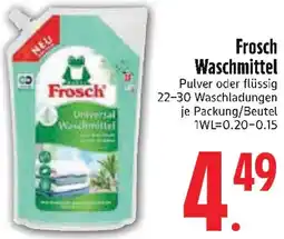 Edeka Frosch Waschmittel Angebot