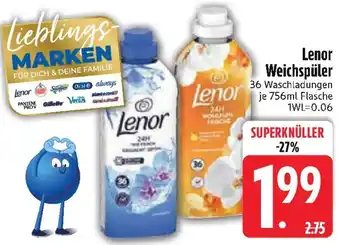 Edeka Lenor Weichspüler Angebot