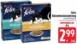 Edeka felix Katzentrockennahrung Angebot