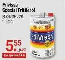 V Markt Frivissa Spezial Frittieröl Angebot