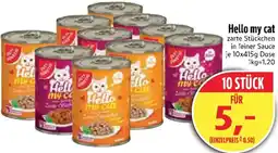 Edeka Gut & Günstig Hello my cat Angebot