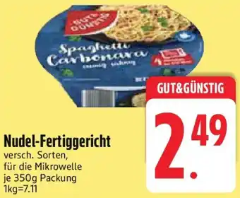 Edeka Gut & Günstig Nudel-Fertiggericht Angebot