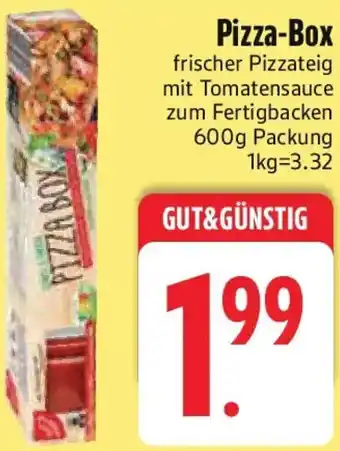 Edeka Gut & Günstig Pizza-Box Angebot