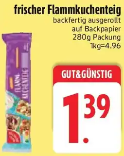 Edeka Gut & Günstig frischer Flammkuchenteig Angebot