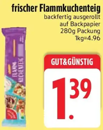 Edeka Gut & Günstig frischer Flammkuchenteig Angebot