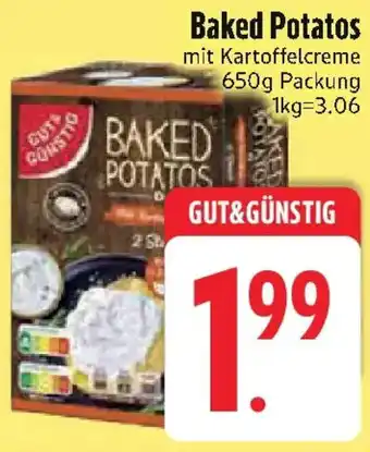 Edeka Gut & Günstig Baked Potatos Angebot