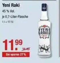 V Markt Yeni Raki Angebot