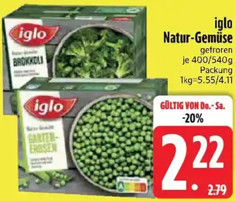 Edeka iglo Natur-Gemüse Angebot