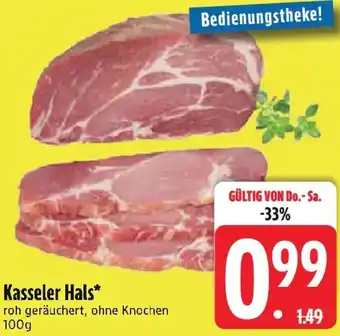 Edeka Kasseler Hals Angebot