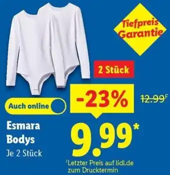 Lidl Esmara Bodys Angebot