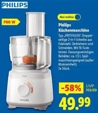 Lidl Philips Küchenmaschine Angebot