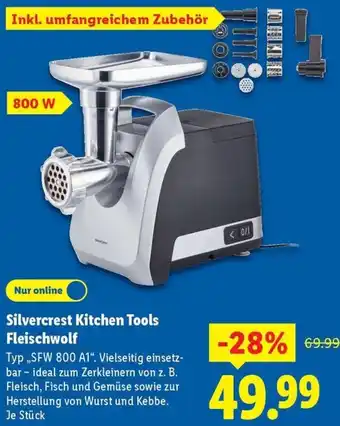 Lidl Silvercrest Kitchen Tools Fleischwolf Angebot