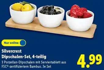 Lidl Silvercrest Dipschalen-Set, 4-teilig Angebot