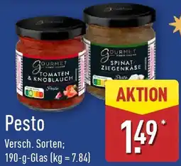 Aldi Nord Pesto Angebot
