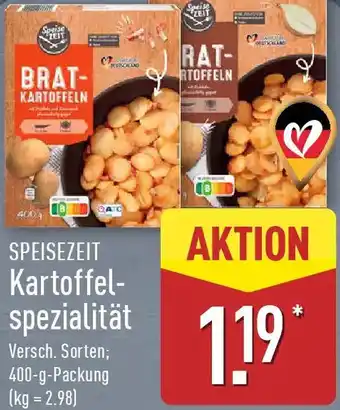 Aldi Nord SPEISEZEIT Kartoffelspezialität Angebot