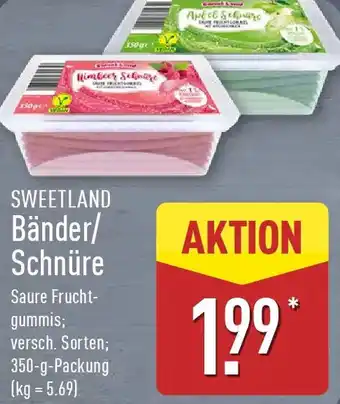 Aldi Nord SWEETLAND Bänder/ Schnüre Angebot