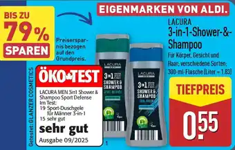 Aldi Nord LACURA 3-in-1 Shower & Shampoo Angebot