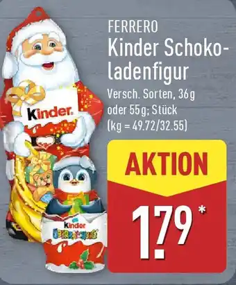 Aldi Nord FERRERO Kinder Schokoladenfigur Angebot