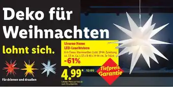 Lidl Livarno Home LED-Leuchtstern Angebot