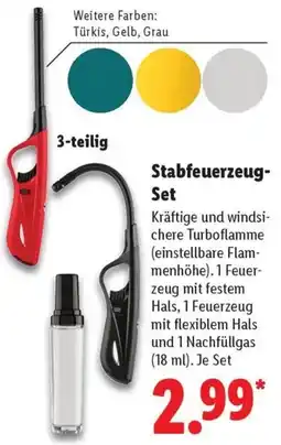 Lidl Stabfeuerzeug Set Angebot