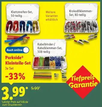 Lidl Parkside Kleinteile-Set Angebot