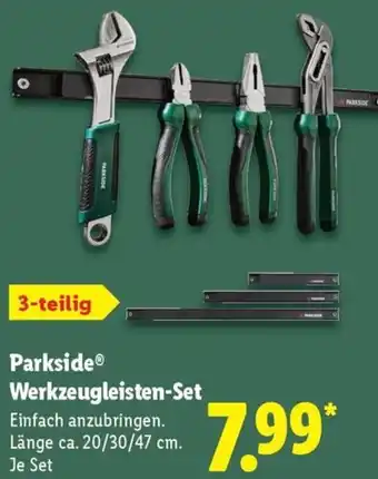 Lidl Parkside Werkzeugleisten-Set Angebot