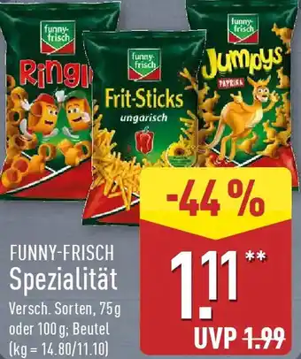 Aldi Nord FUNNY-FRISCH Spezialität Angebot
