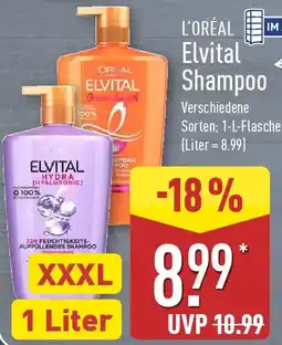 Aldi Nord L'ORÉAL Elvital Shampoo Angebot