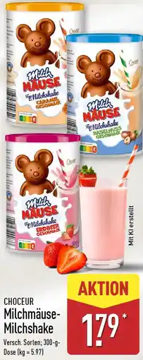 Aldi Nord CHOCEUR Milchmäuse Milchshake Angebot
