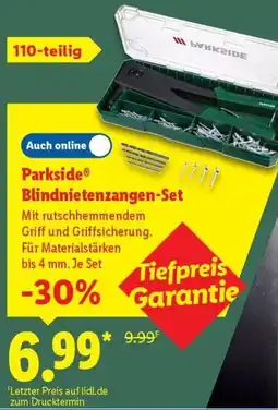 Lidl Parkside Blindnietenzangen-Set Angebot