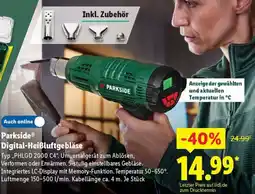 Lidl Parkside Digital-Heißluftgebläse Angebot