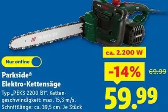 Lidl Parkside Elektro-Kettensäge Angebot