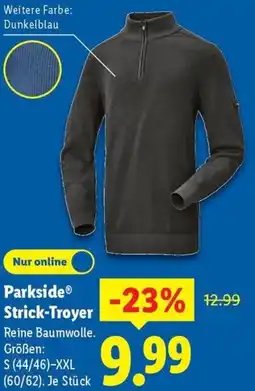 Lidl Parkside Strick-Troyer Angebot