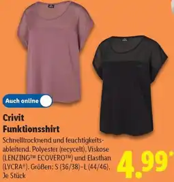 Lidl Crivit Funktionsshirt Angebot