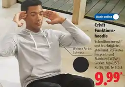 Lidl Crivit Funktionshoodie Angebot