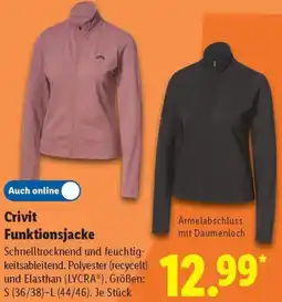 Lidl Crivit Funktionsjacke Angebot