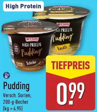 Aldi Nord MILSANI Pudding Angebot