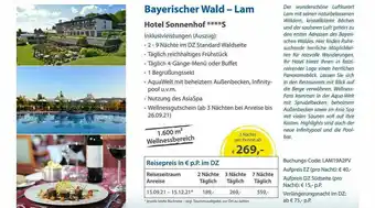 Edeka Bayerischer Wald - Lam Angebot