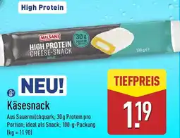 Aldi Nord MILSANI Käsesnack Angebot