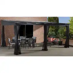 Netto Marken-Discount Sojag Terrassenüberdachung St. Barthelemy 12x16 Angebot