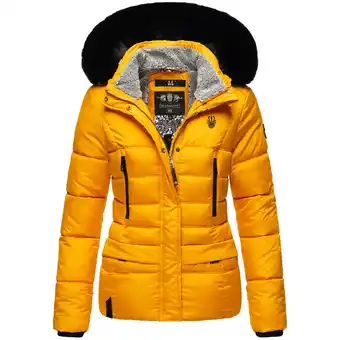 Netto Marken-Discount NAVAHOO Damen Winterjacke Steppjacke mit Teddyfell & Kunstpelz Kapuze Loveleen Angebot