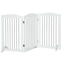 Netto Marken-Discount PawHut Hunde-Absperrgitter MDF, Stahl Angebot